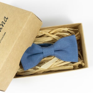 Blue Color Pre Tied Wedding Bow Tie for Groomsmen Blue Bow - Etsy