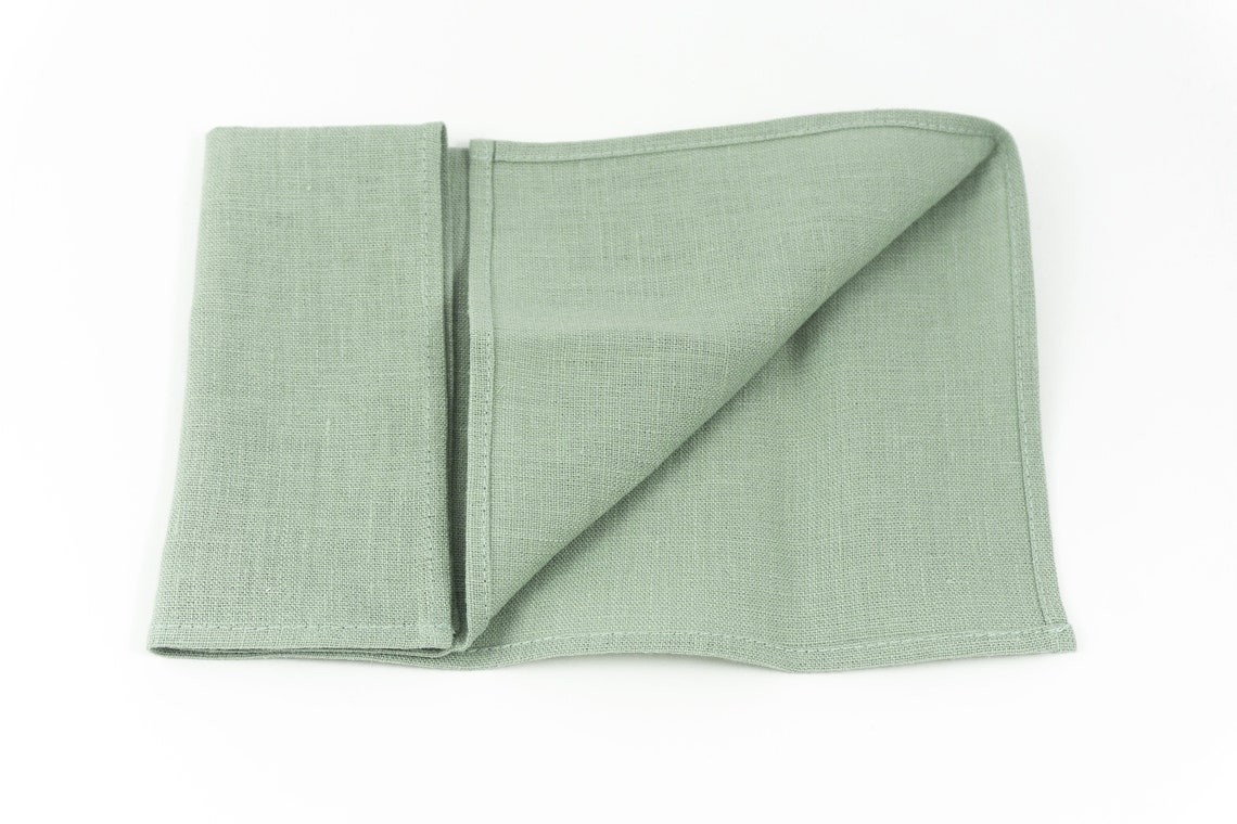 Dusty Light Sage Green Groomsmen Wedding Necktie Available | Etsy