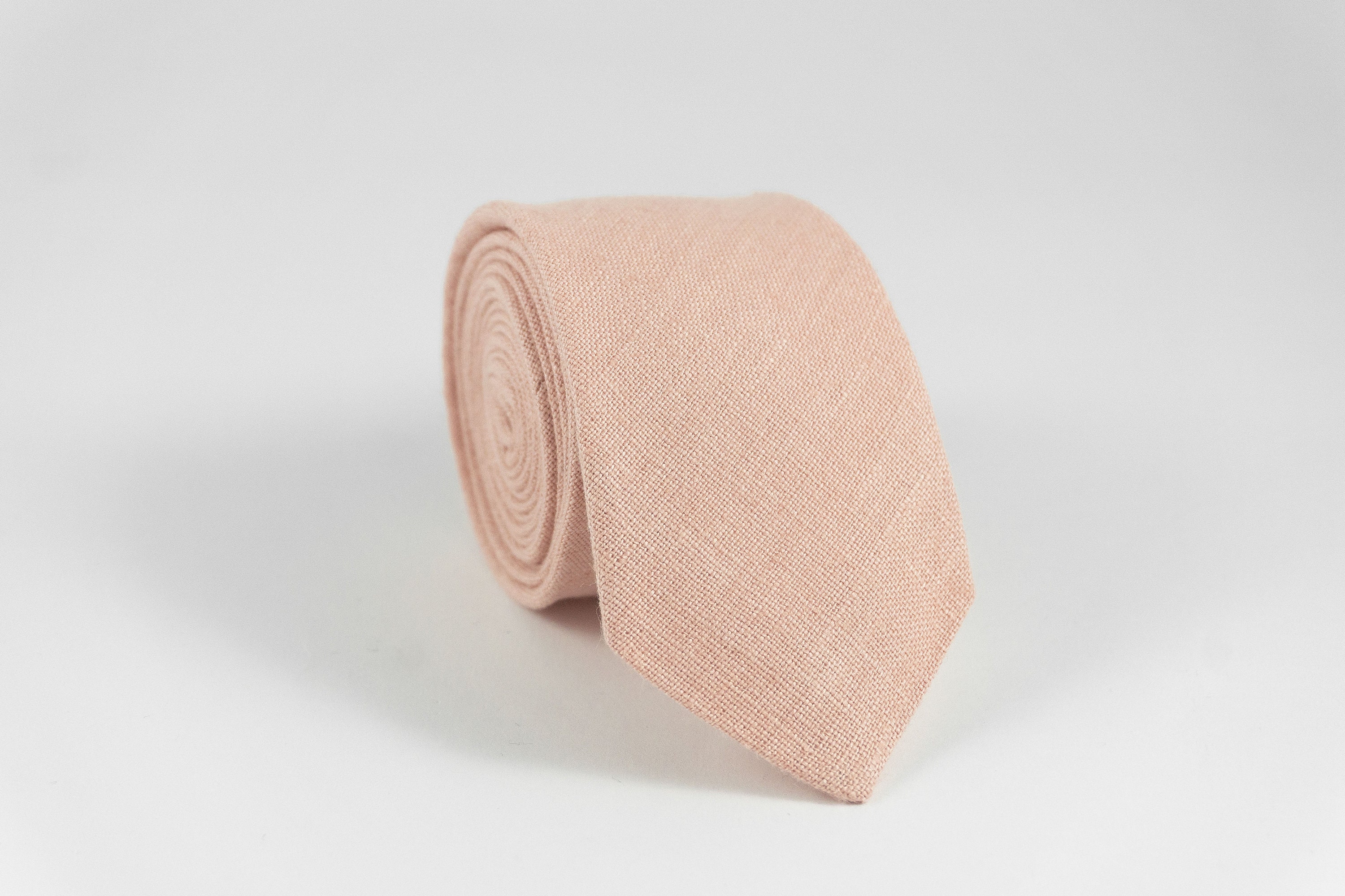 dusty pink mens ties
