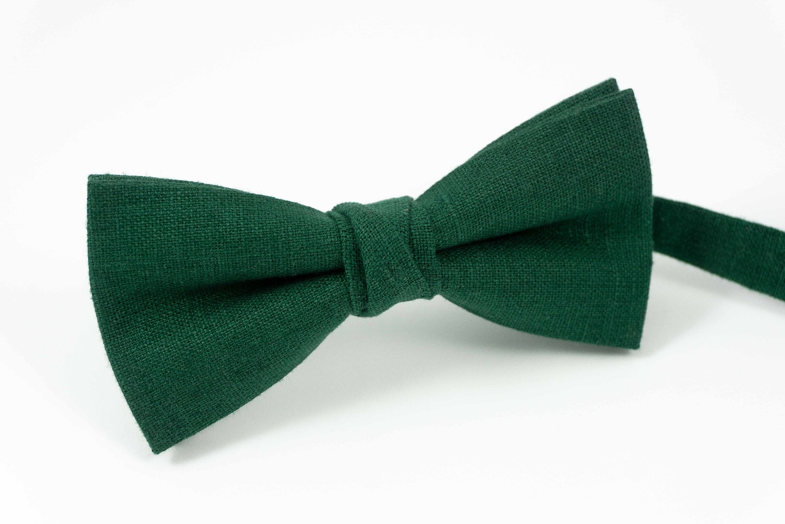Dark Green Classic Mens Wedding Bow Ties for Groomsmen Ties Etsy