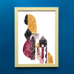 Póster para decoración de pared collage, Embarazo Mujer embarazada
