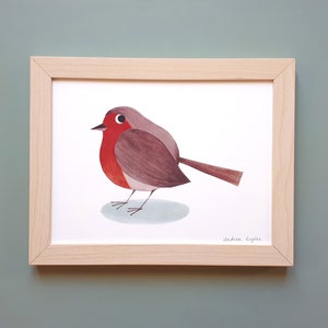 Póster para decoración de pared, Robin Bird