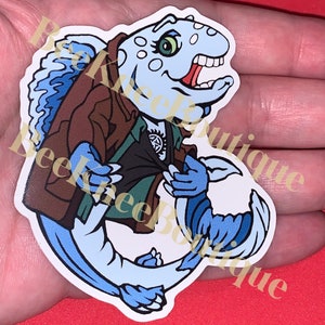 Salmon Dean Vinyl Die-Cut Supernatural Sticker, aka SPN Sticker, based on Sam Winchester and Dean Winchester ftrg Anti Possession Tattoo