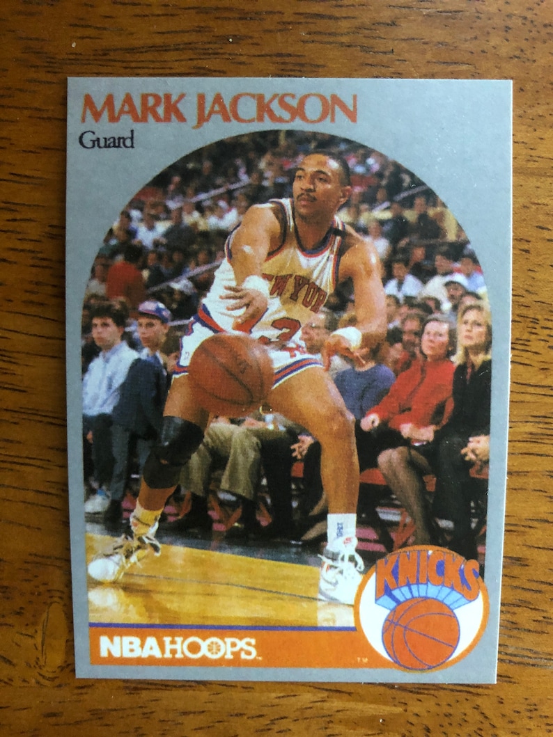 19901991 Hoops Mark Jackson New York Knicks NBA Basketball Etsy