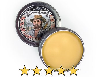 Mustache Wax by SavvyJack — All Natural | Strong Hold