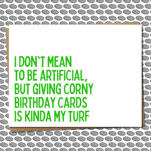 Punny Birthday Card - Etsy