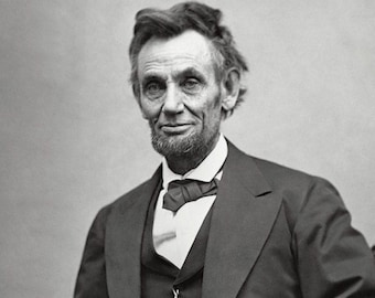 5x7 エイブラハム・リンカーンの最後の写真、1865年 南北戦争大統領の