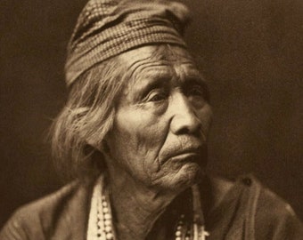 5x7 1907 Navajo Medicine Man PHOTO Native American Indian Wind Doctor Priest Portrait Native American