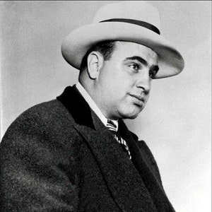 5x7 1941 Al Capone Deep Thoughts PHOTO Prohibition Great Depression Chicago Gangster Boss