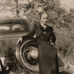 Bonnie Parker Getaway Car FOTO Gangster Bonnie and Clyde Gang Prohibition Era Car