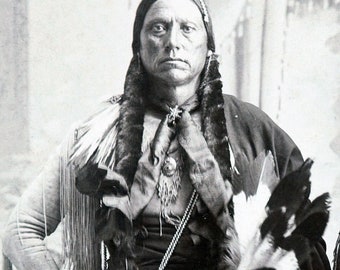 11x14 Comanche Chief Quanah Parker PHOTO Poster Native American Indian Warrior