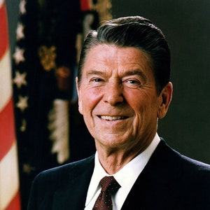 President Ronald Reagan Official PHOTO Portrait Picture United States President