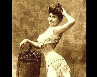 1880s Sexy Saloon Girl PHOTO Old Wild West Dance Hall Beer Gambling Joint Lady Tavern Bartender