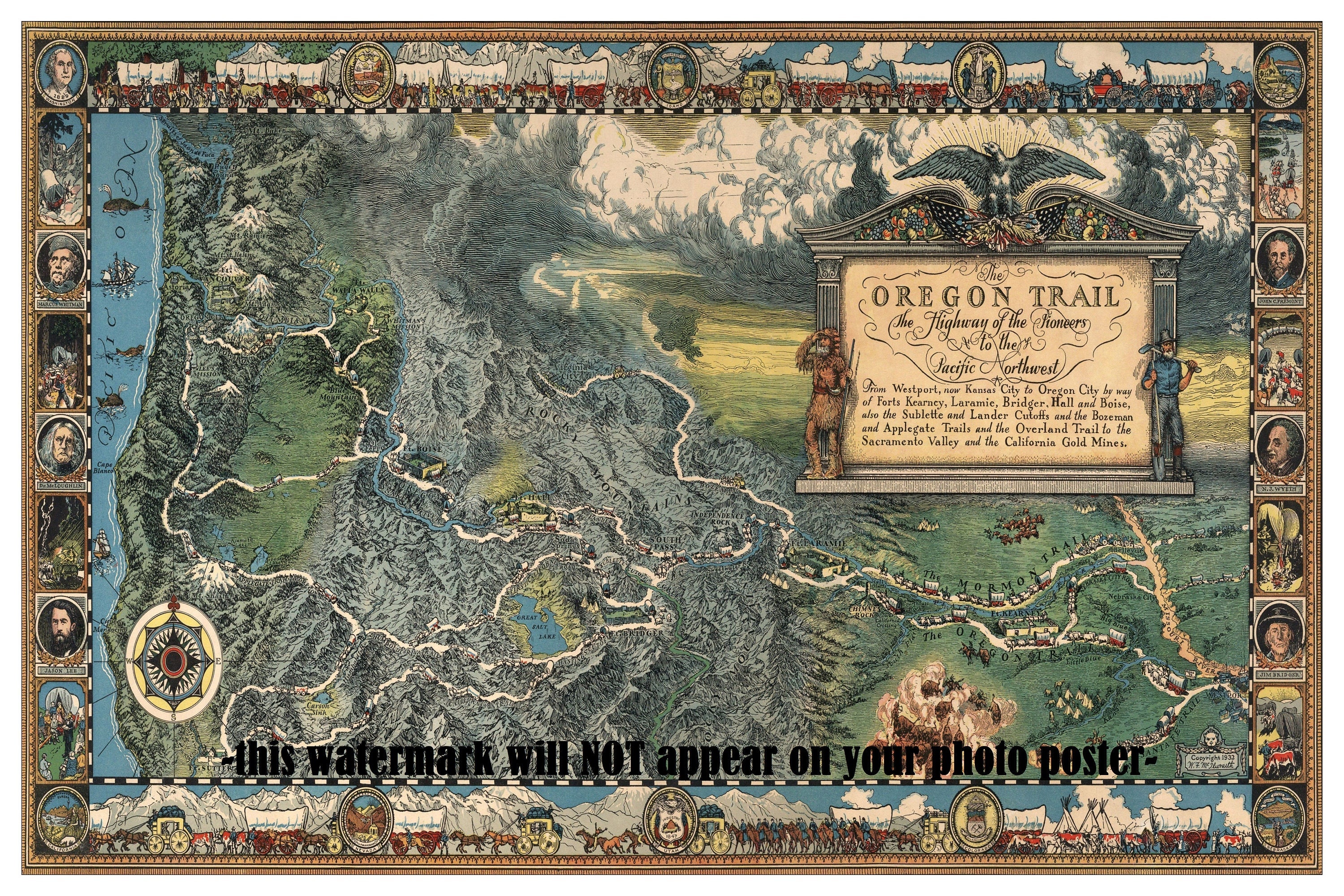 Rudy Mines Trail Map Wild West Map