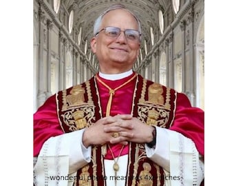 Pope Leo XIV PHOTO Portrait Photo Print New 4x6