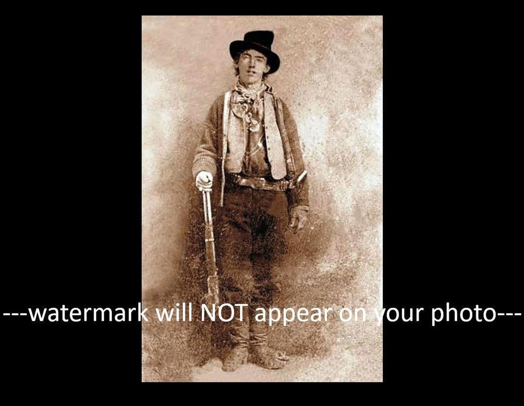 1879 Billy the Kid PHOTO, William Bonney REGULATORS Gang Lincoln County