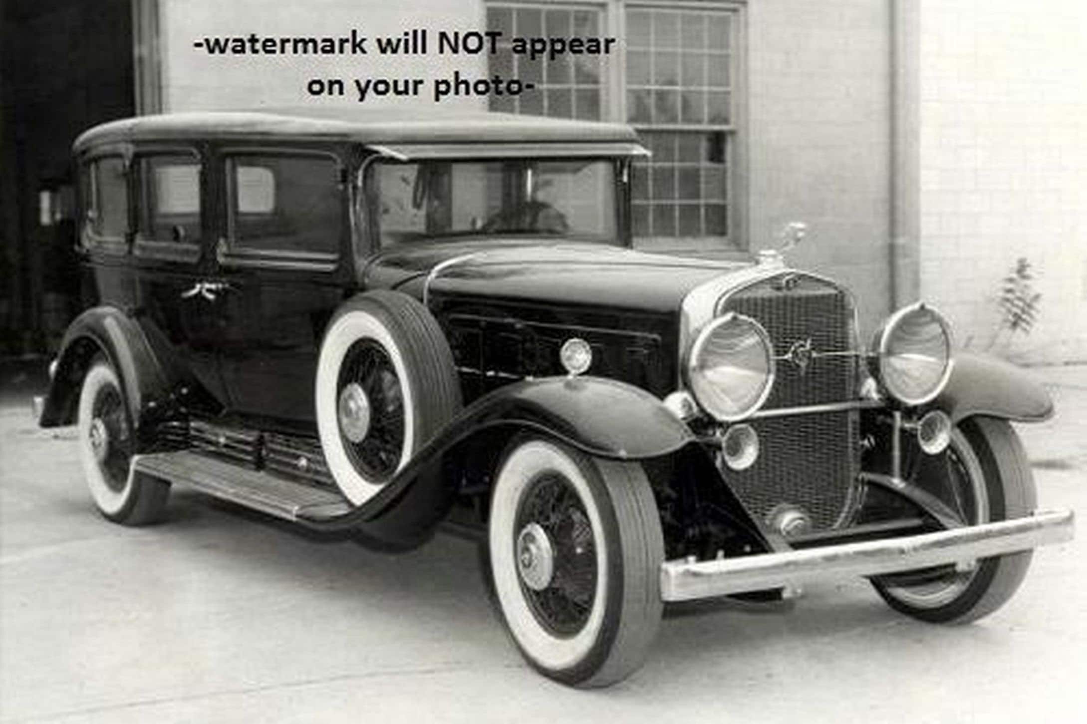 アル・カポネの防弾車写真 シカゴギャングの装甲車 1930年式