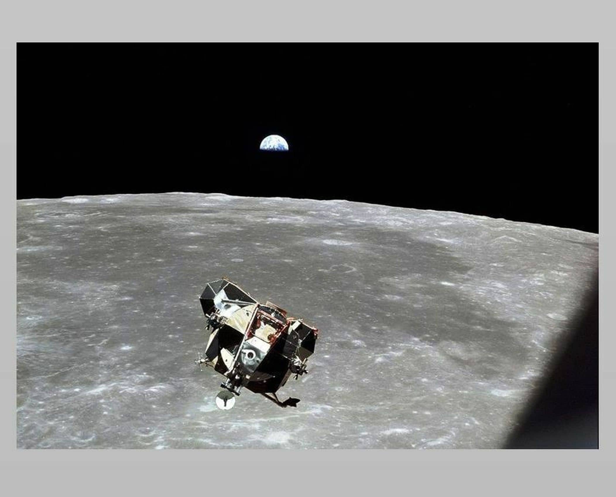 5x7 Apollo 11 Lunar Module EAGLE PHOTO Moon Landing Mission,neil ...