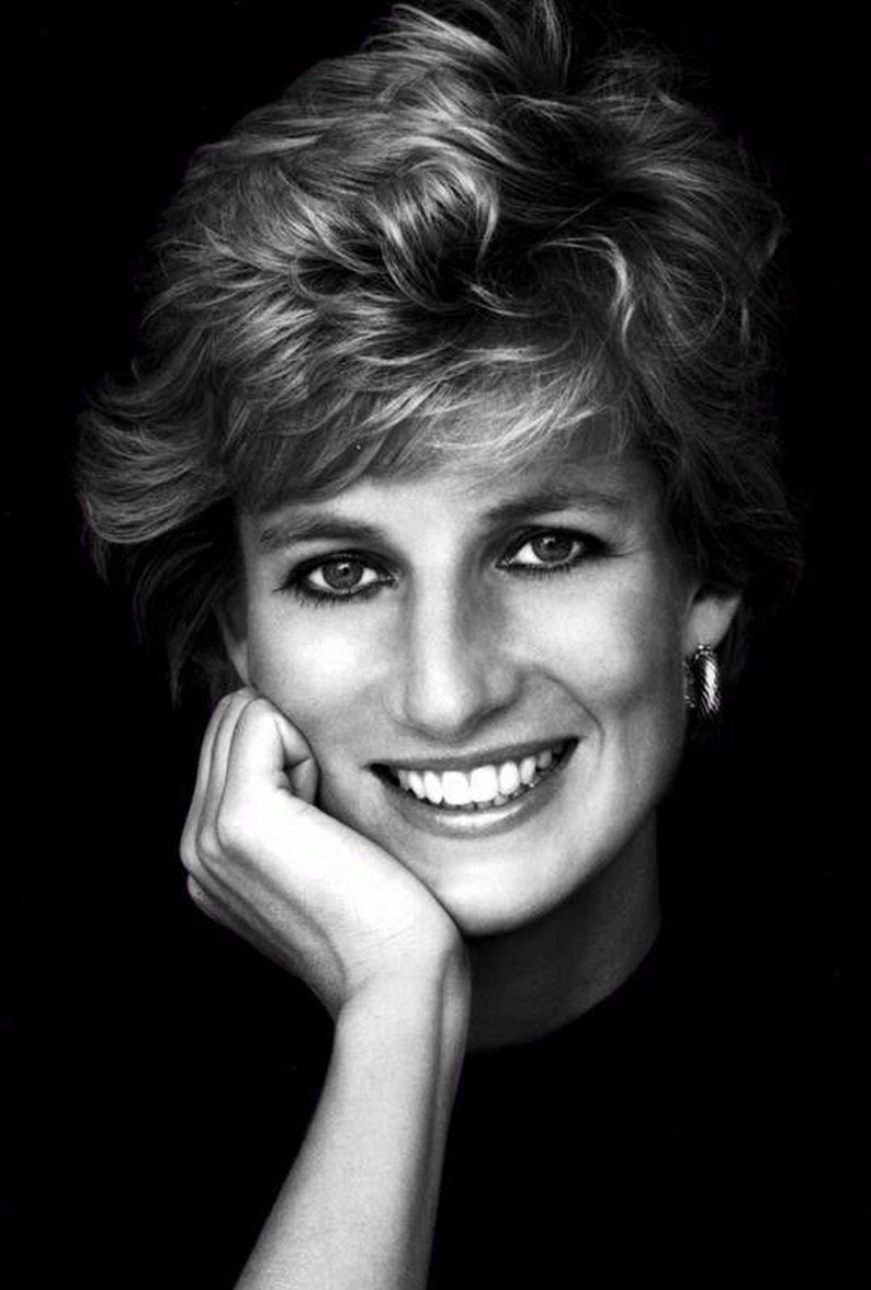 4x6 Princess Diana PHOTO Stunning Portrait Print Princess of - Etsy