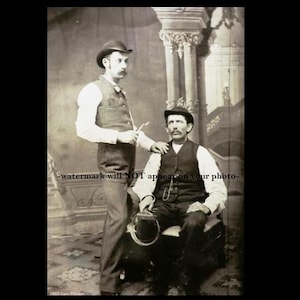 Doc Holliday FOTO rara Dentista Salvaje Oeste Mariscal de EE. UU. Pistolero, Wyatt Earp Amigo LÁPIDA