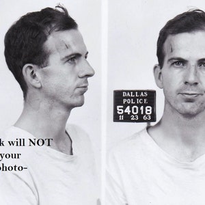 Lee Harvey Oswald Tassenaufnahme FOTO Dallas, John F Kennedy Ermordung JFK Schütze