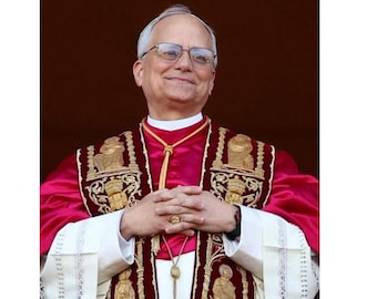 Pope Leo XIV PHOTO Portrait Photo Print New 4x6 Pic