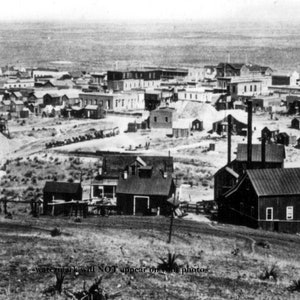8x12 1881 Tombstone Arizona PHOTO Poster Wild West Saloons Ok Corral Wyatt Earp US Marshal Sheriff Doc Holliday Gunfight at OK Corral