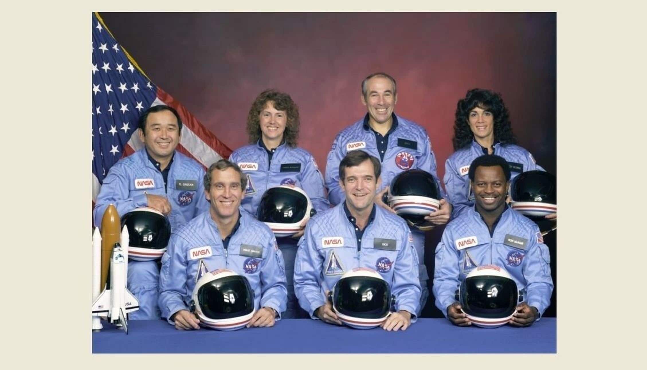 5x7 Last Space Shuttle Challenger Crew PHOTO NASA Disaster Mission
