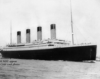 5x7 Foto 1912 RMS Titanic parte FOTO White Star Line Disastro Affondando tragico naufragio della nave