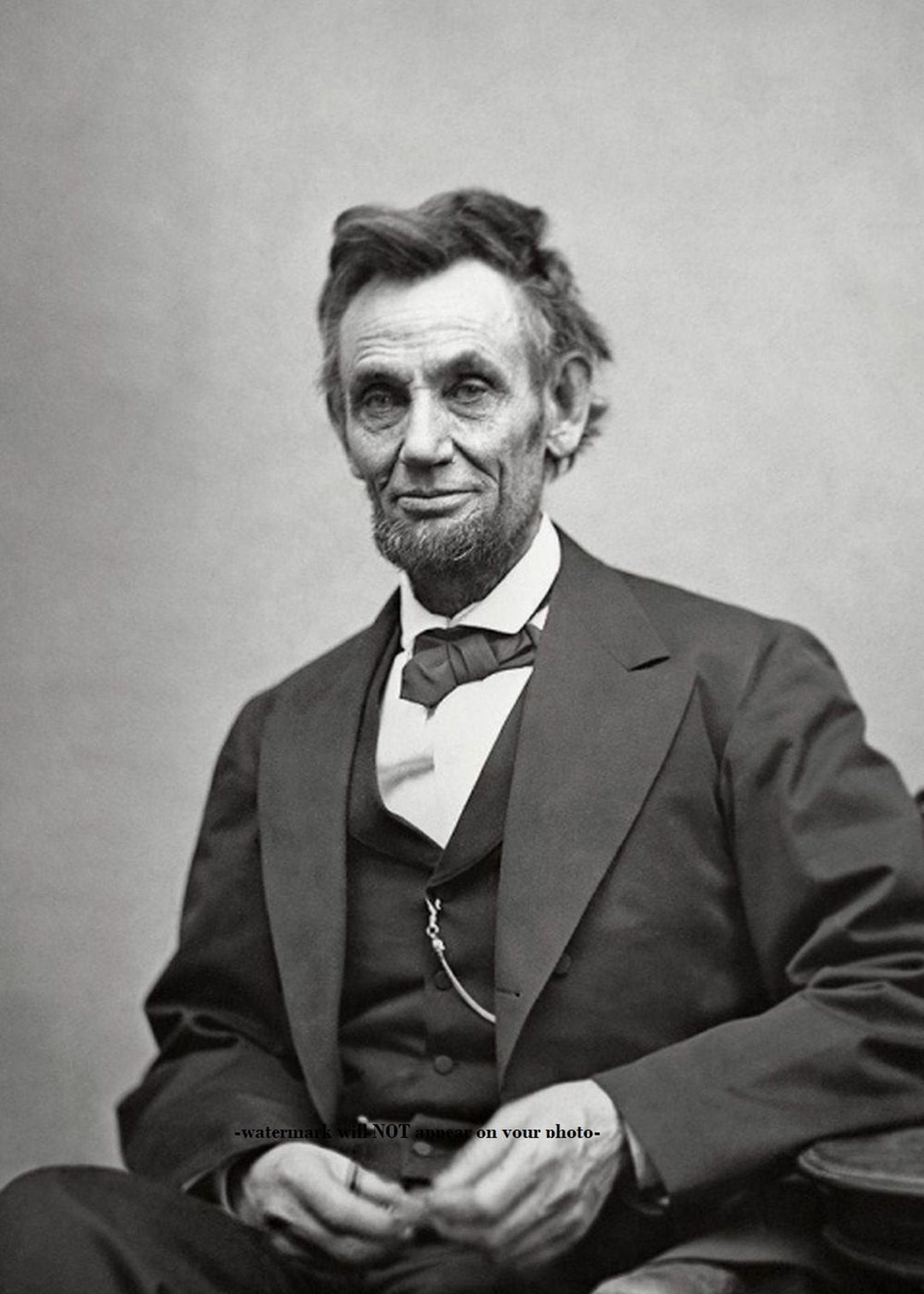 5x7 エイブラハム・リンカーンの最後の写真、1865年 南北戦争大統領の