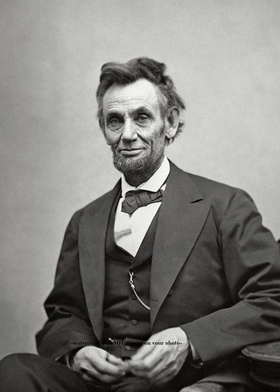 5x7 エイブラハム・リンカーンの最後の写真、1865年 南北戦争大統領の