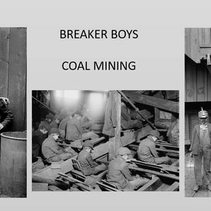 1911 Kid Coal Miners 3 PHOTOS LOT Breaker Boys, Child Labor Pennsylvania Miner Kids Coal Mining PHOTO Lot
