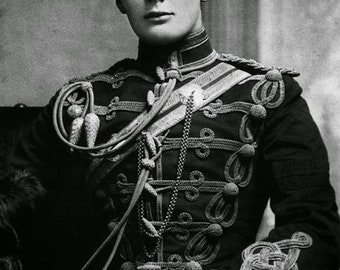 4x6 1895 若きウィンストン・チャーチル 写真 英国首相 英国世界大戦