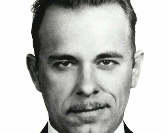 May include: Black and white portrait photograph of a man with short, dark hair, a mustache, and a serious expression. He is wearing a suit jacket and tie.