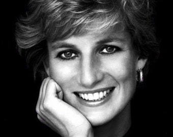 4x6 Princess Diana PHOTO Stunning Portrait Print Princess of Wales Royal Family