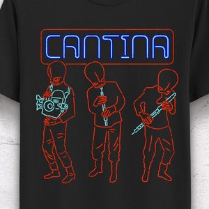 Bar Cantina T-Shirt - Star wars T-Shirt - Mos Eisley Cantina - Men&#39;s, Unisex, Women&#39;s and Kids - gifts under 30