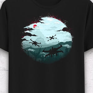 Rogue Squadron X-Wing T-Shirt: Star Wars Unisex Cotton Tee
