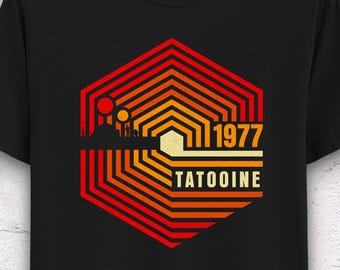 Retro Tatooine - Star Wars Shirt, star wars t-shirt, star wars tee, disneyworld shirts