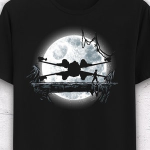Luke Skywalker X-Wing Shirt: Star Wars Parody T-Shirt