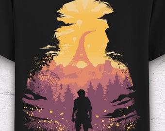 Expedition 33 Sunset Graphic T-Shirt: Ringspun Cotton, Unisex & Women's Fit