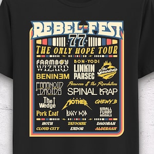Rebel Fest Star Wars T-Shirt: The Only Hope Tour
