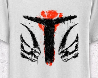 Abstract Graphic Tee - Grunge Style T-Shirt