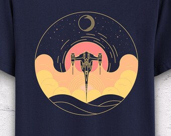 Far Away Stars Mandalorian T-Shirt – Star Wars Unisex Fit