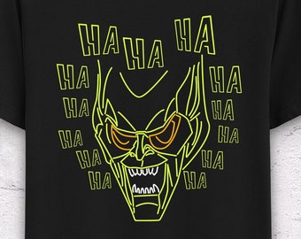 Laughing Green Goblin T-Shirt: Spider-Man Villain Tee