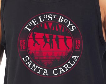 The Lost Boys Tank: Retro Vampire Halloween Shirt