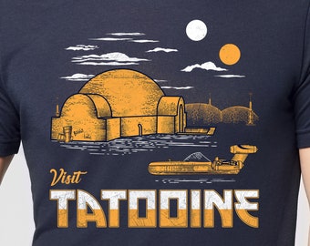 Visit Tatooine Star Wars T-Shirt - Star Wars Shirt - Star Wars Tee - Men's / Unisex & Women's Fit
