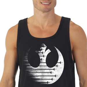 Rebel Storm Tank Top - Tank Tops, Star Wars tank top, star wars gifts, parody, rebellion tank top, rebel logo - Men's/Unisex & Women's Fit