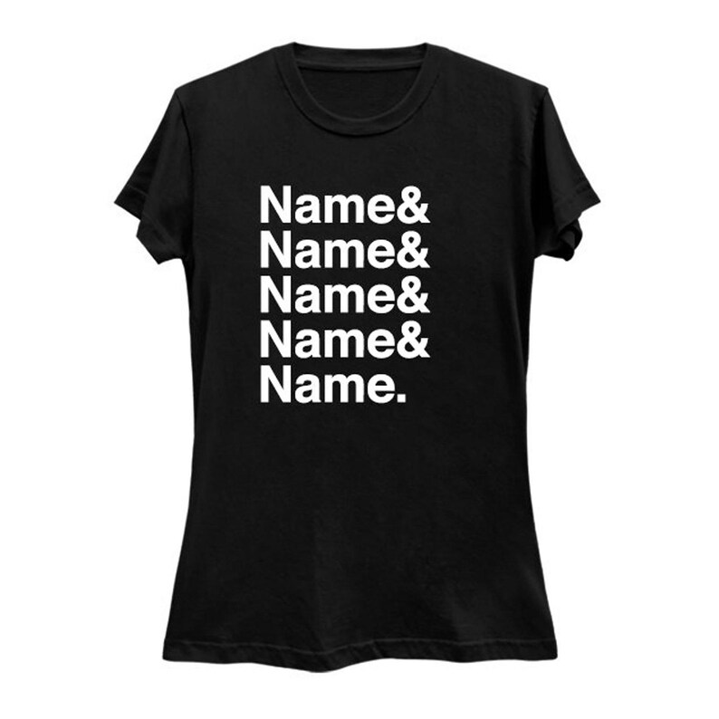 Custom Name Shirt / Custom Shirt Name Shirt Name Tee Name Etsy