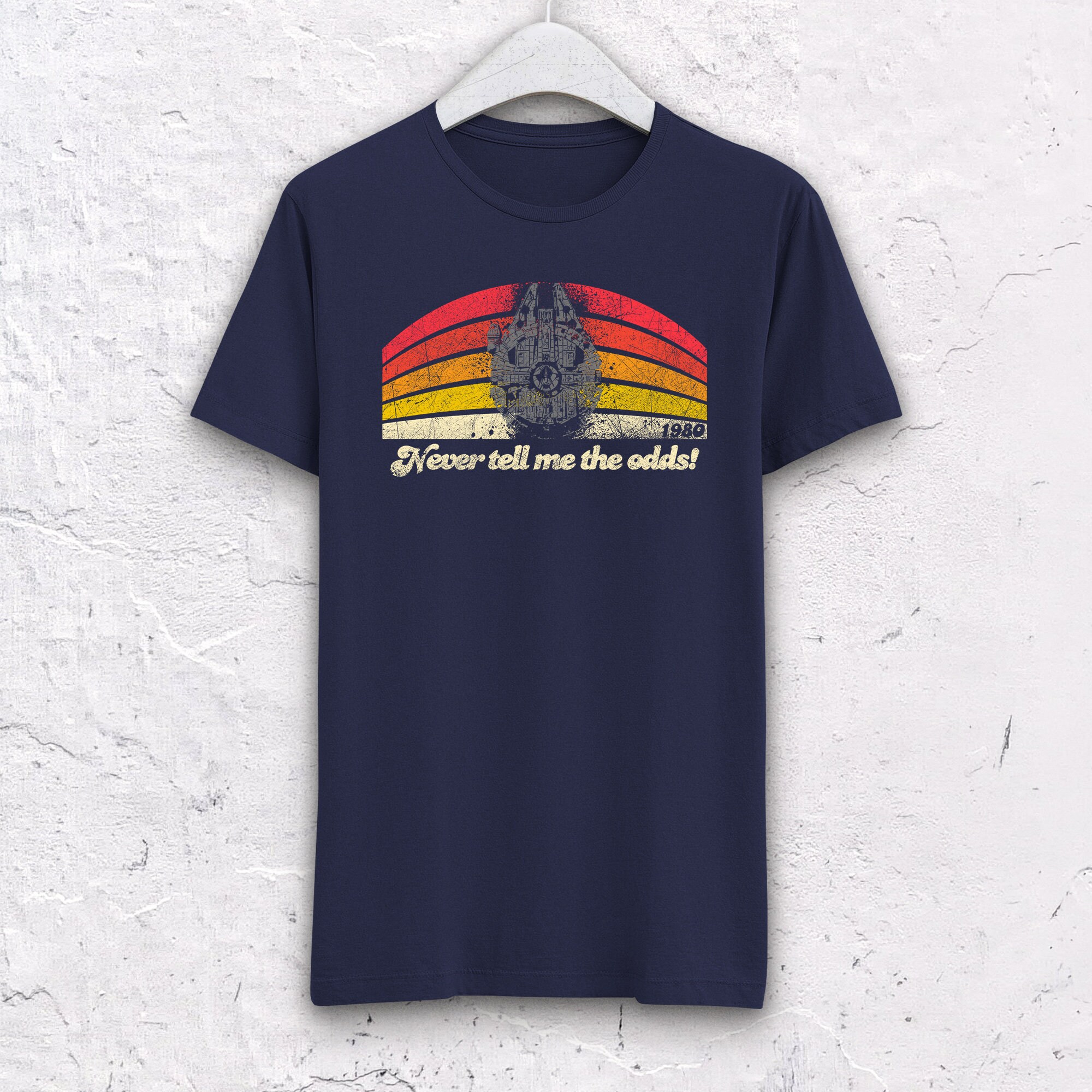 Star Wars T-shirt: Han Solo, Never Tell Me the Odds - Etsy
