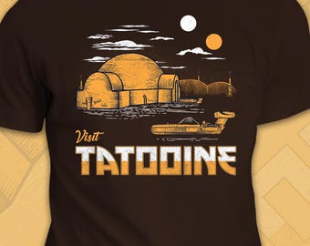 Visit Tatooine Star Wars T-Shirt Men's Unisex Women's Fit